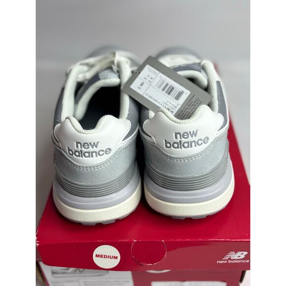 New Balance Women’s Lt Grey 574 Greens V2 (US Size 8) NIB spikeless golf shoes - Picture 4 of 6